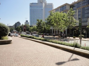 Police at the Hyatt Regency Hotel