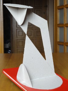 Axial triangles, with hyperbolae