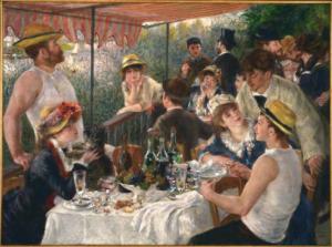 “The Luncheon of the Boating Party”