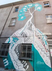 Maria Bedoian, &ldquo;Roots,&rdquo; Depo, Tophane (photo taken from the Grandchildren exhibit webpage)