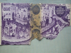 Shorter Cambridge Medieval History, Volume I, worn dust jacket