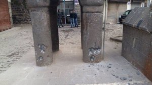 Four Footed Minaret, from a tweet of Fırat Anlı, Co-Mayor of Diyarbakır