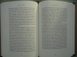 Michael Attaleiates, The Histories, open to pages 296–7