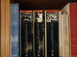 Gibbon’s Decline and Fall on my shelves (which are arranged according to date of birth of author)