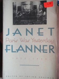 Janet Flanner book cover