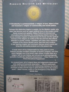 Ruthven, Islam in the World, front cover