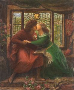 Dante Gabriel Rossetti - Paolo and Francesca da Rimini