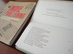 Burnt Norton in handmade booklet