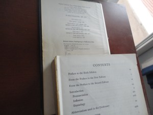 Now the rest of the book sits on top of the front part