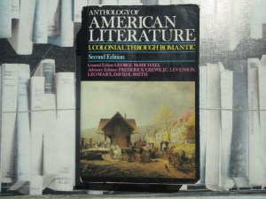 McMichael, ed., Anthology of American Literature I (2d ed., Macmillan, 1980)