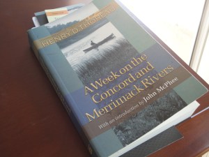 Thoreau, A Week on the Concord and Merrimack Rivers